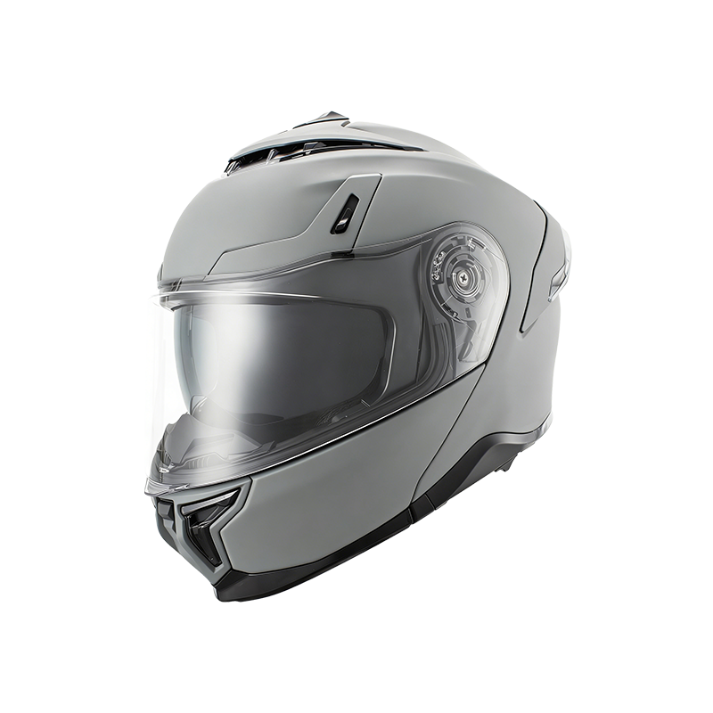 Klapphelm für Motorrad mit Doppelscheibe und Bluetooth