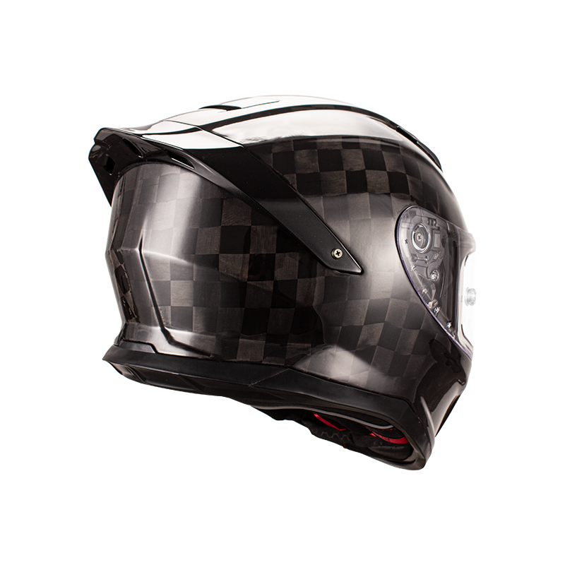 CARBONFASER-INTEGRALHELM FÜR MOTORRAD