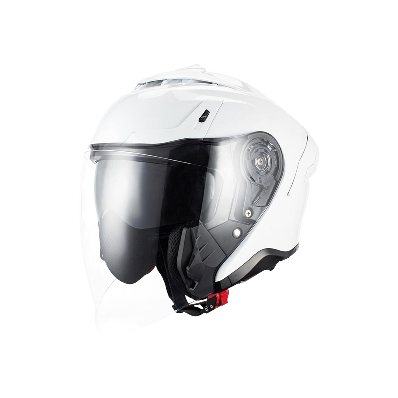 Carbon-Jethelm für Motorrad mit Doppelscheibe