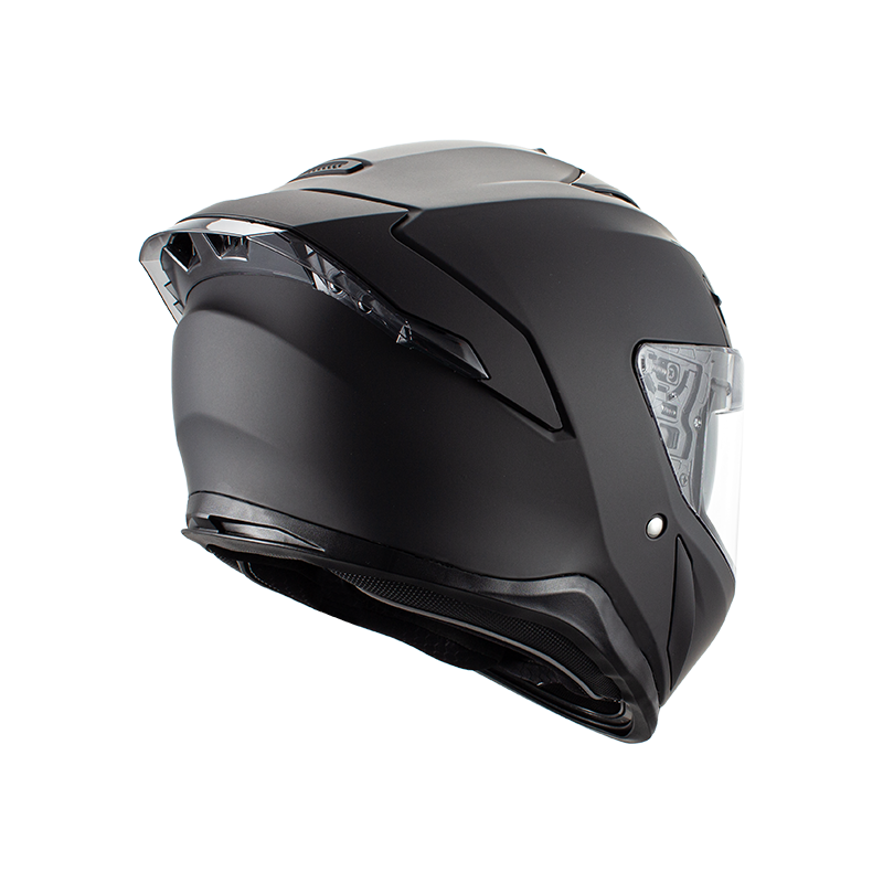 CARBON-INTEGRALHELM FÜR MOTORRAD MIT DOPPELSCHEIBE
