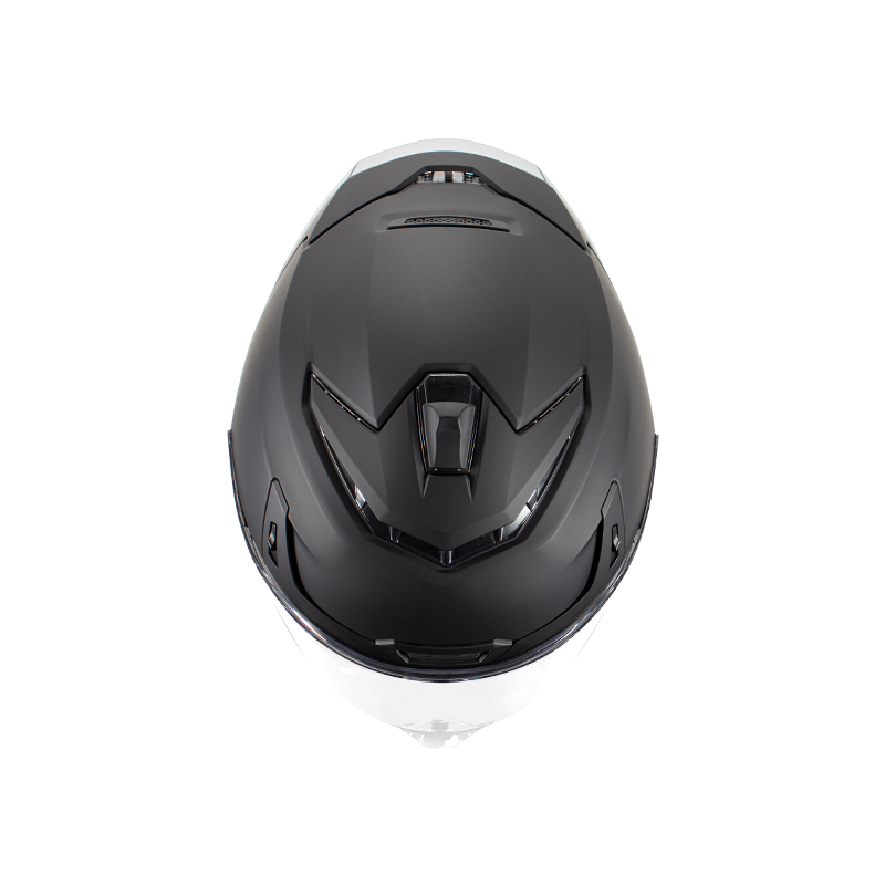 CARBON-INTEGRALHELM FÜR MOTORRAD MIT DOPPELSCHEIBE