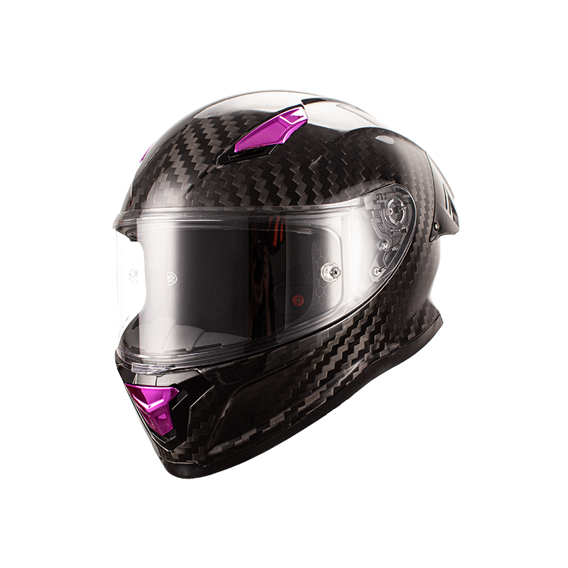CARBONFASER-INTEGRALHELM FÜR MOTORRAD