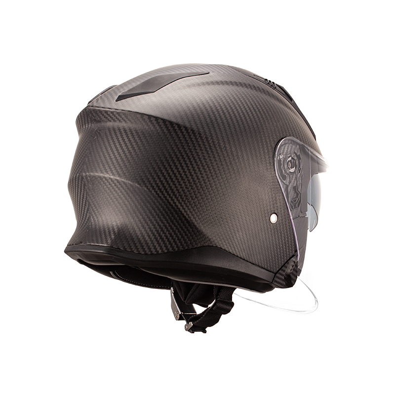 CARBONFASER-JETHELM FÜR MOTORRAD
