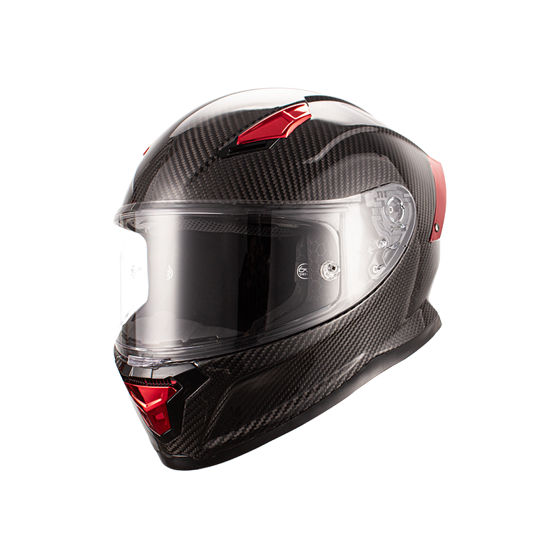 CARBONFASER-INTEGRALHELM FÜR MOTORRAD