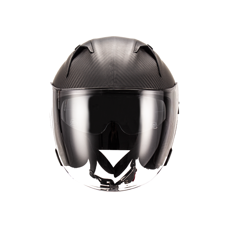 CARBONFASER-JETHELM FÜR MOTORRAD