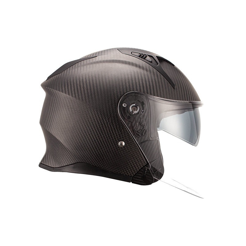 CARBONFASER-JETHELM FÜR MOTORRAD